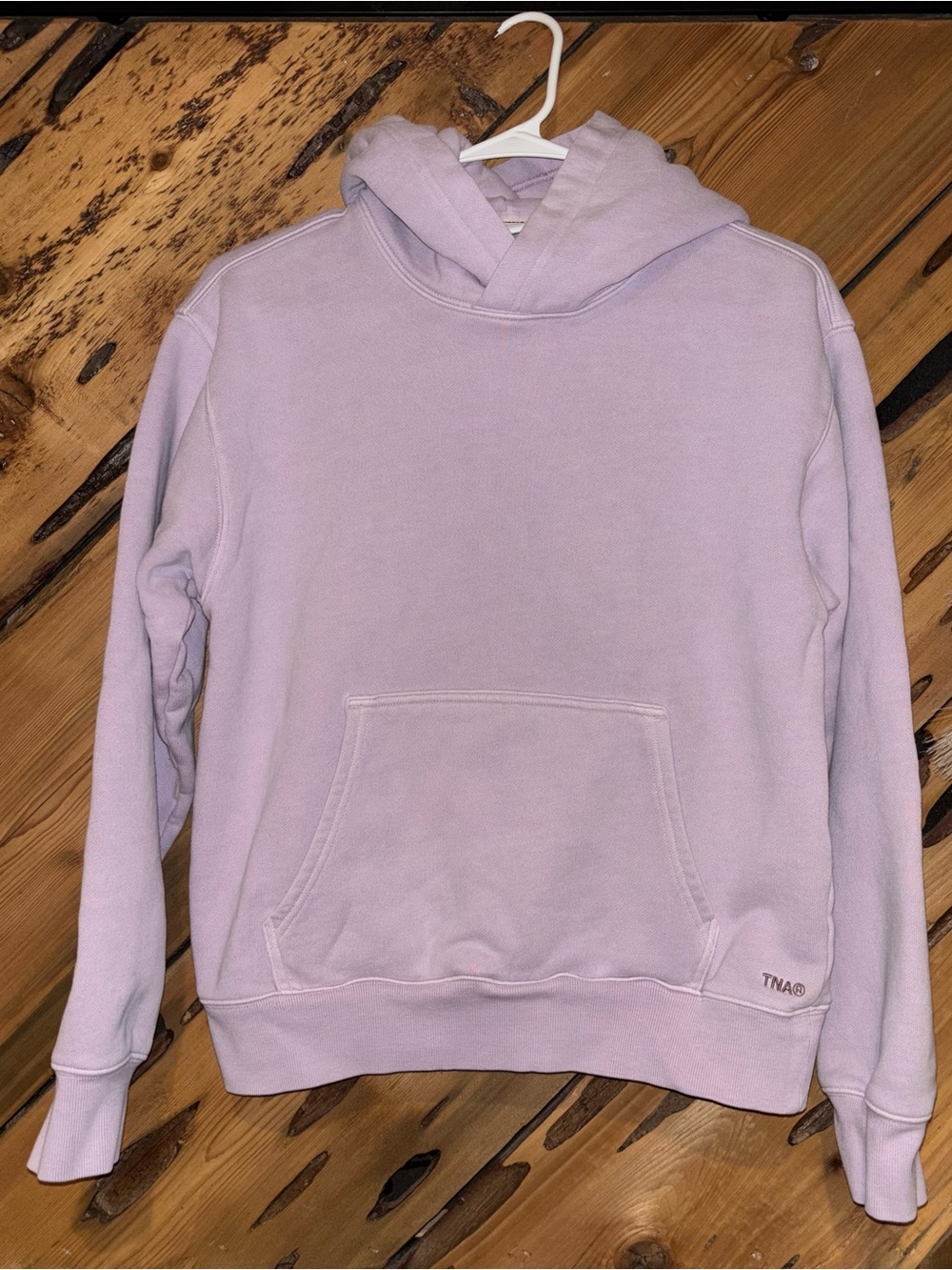 TNA Lavender Sweatfleece Cozy Fleece Hoodie